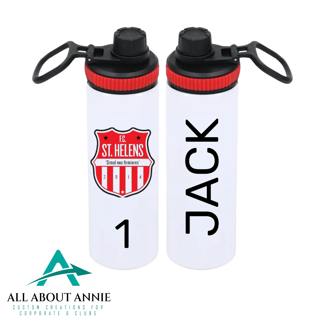 850ml Water Bottle Red