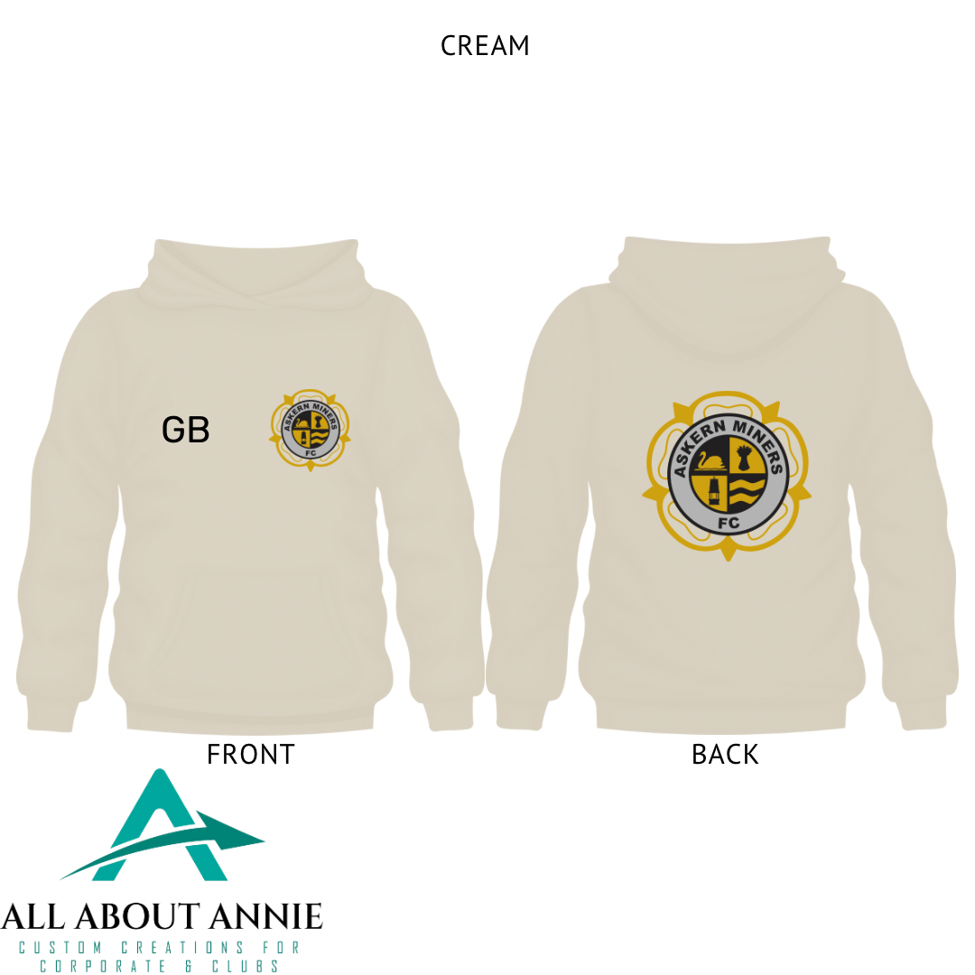 Adults Hoodie - Cream