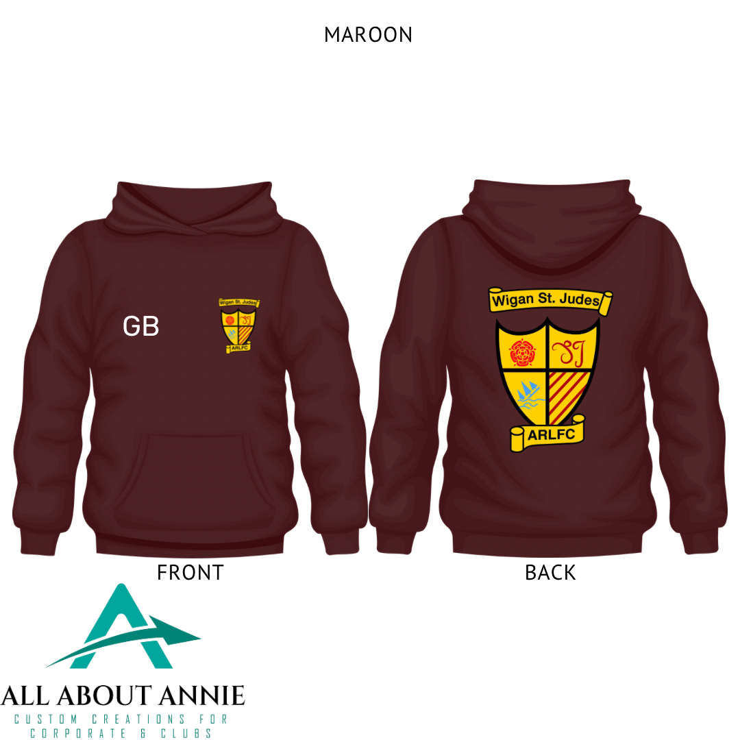 Adults Hoodie - Maroon