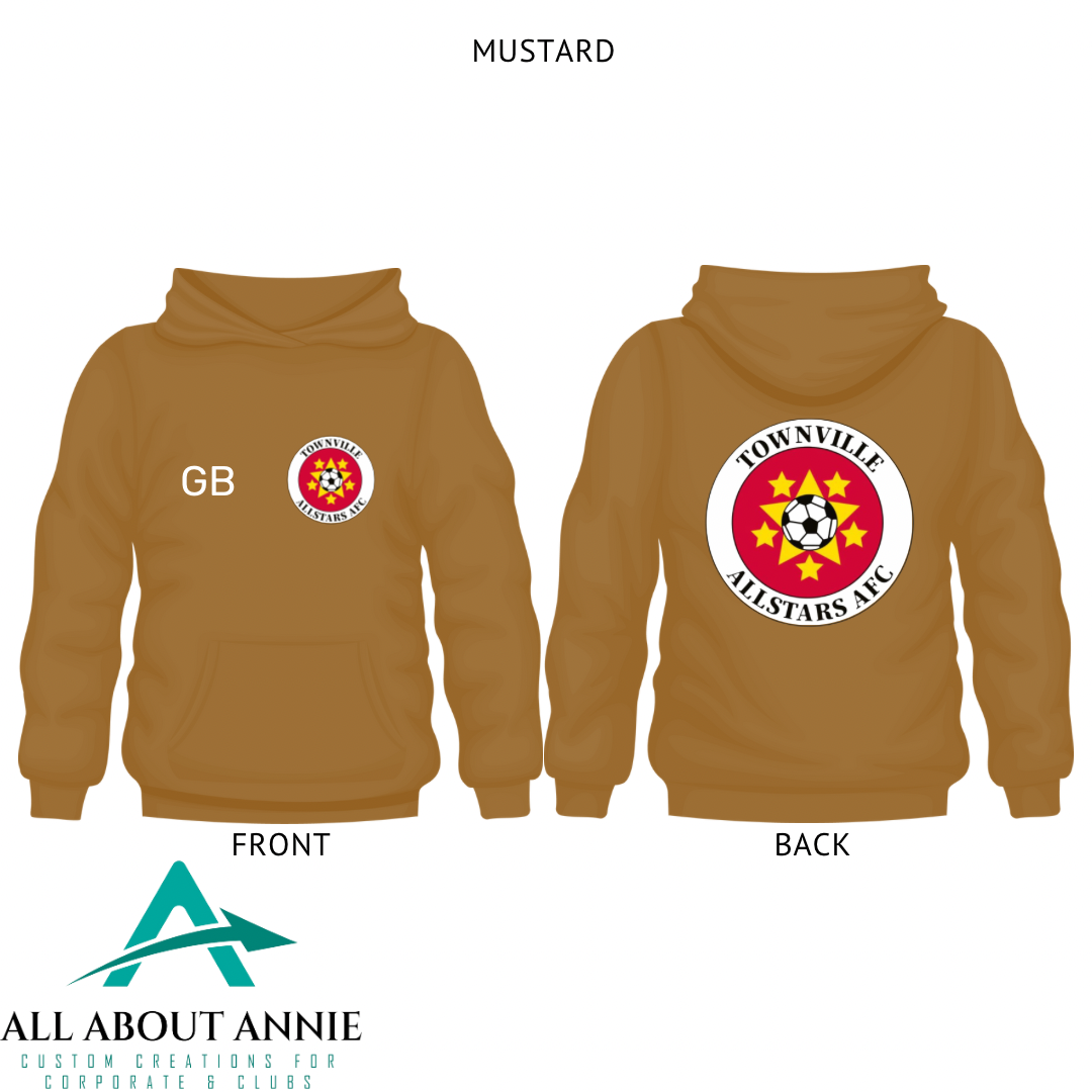 Adults Hoodie - Mustard