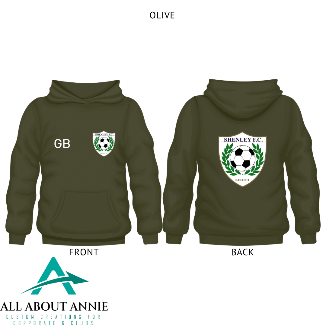 Adults Hoodie - Olive