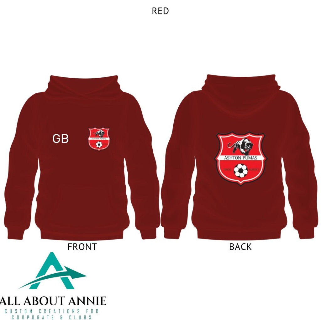 Adults Hoodie - Red