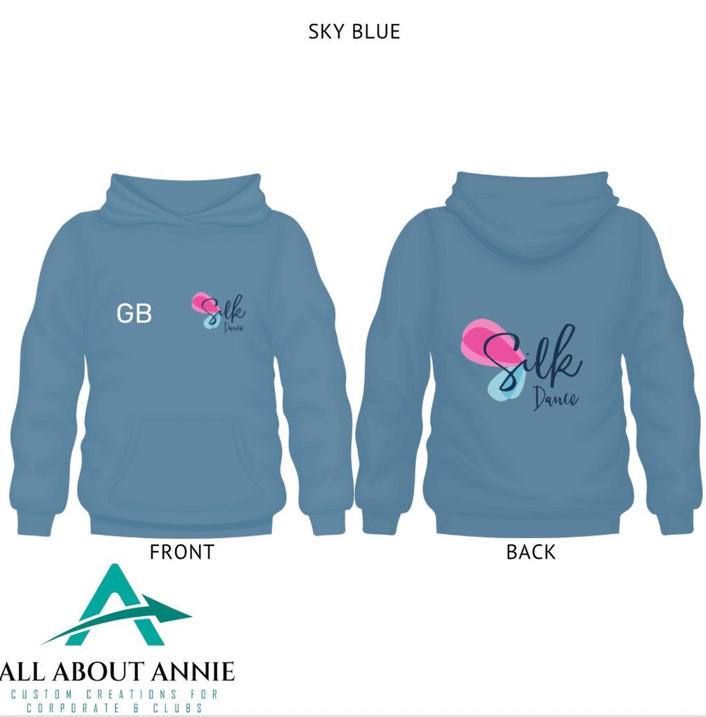 Adults Hoodie - Sky Blue