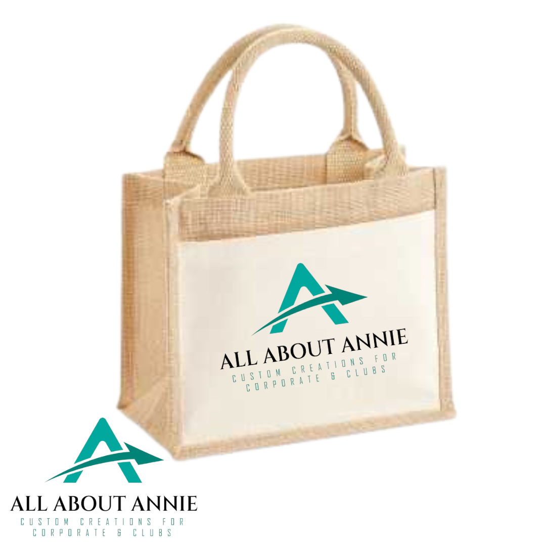 Pocket Jute Canvas Shopper