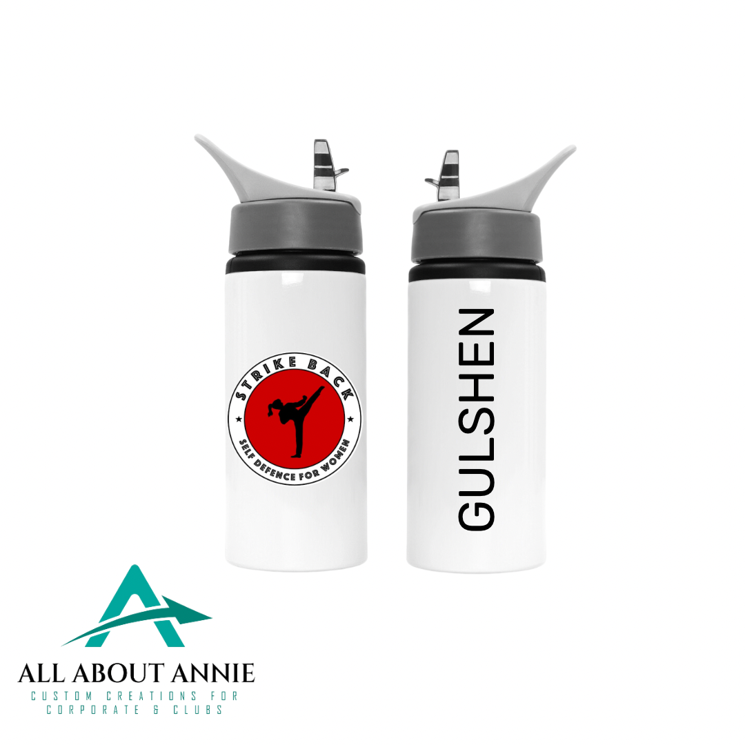 Strike Back 750ml Straw Top Water Bottle