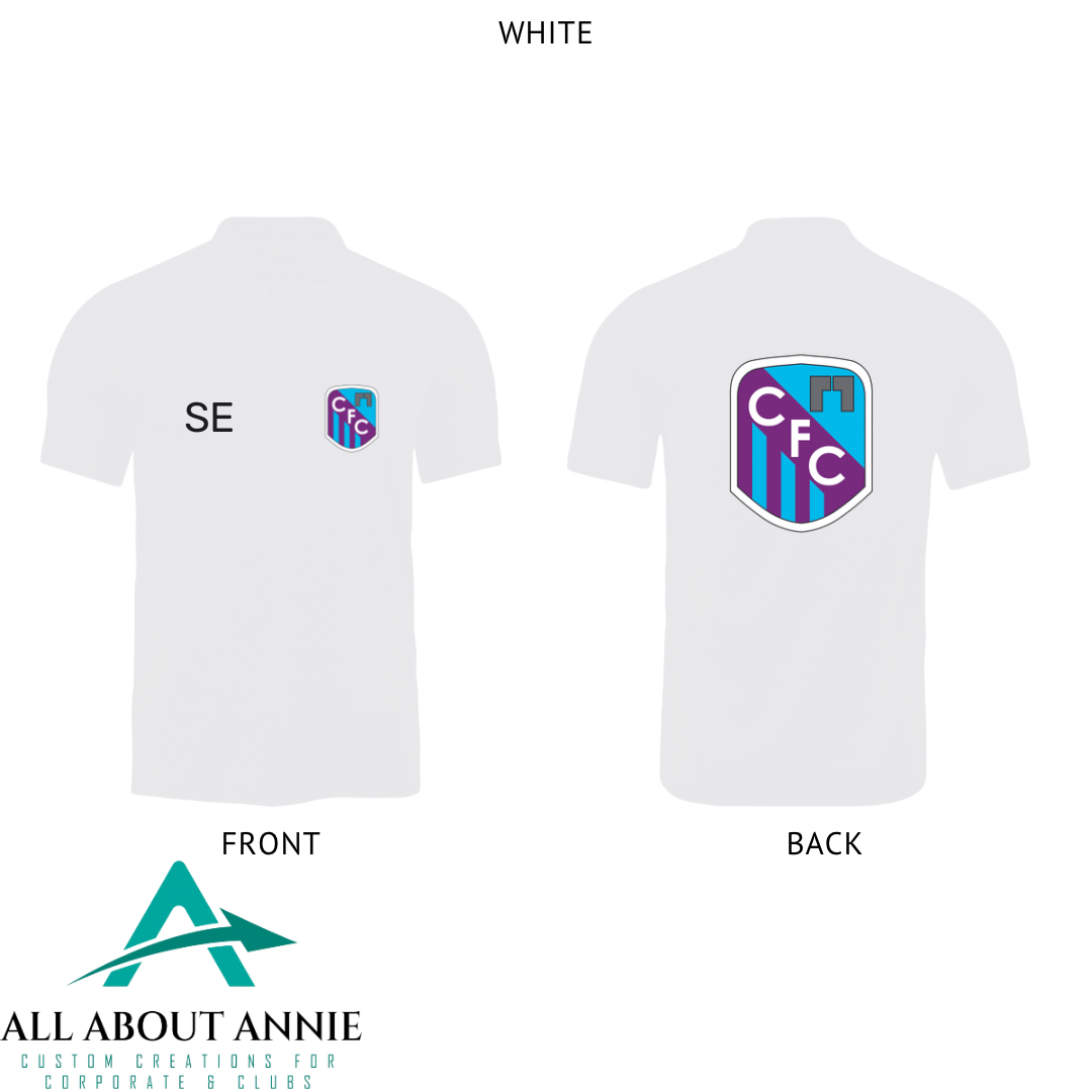 Kids Polo T-Shirts - White