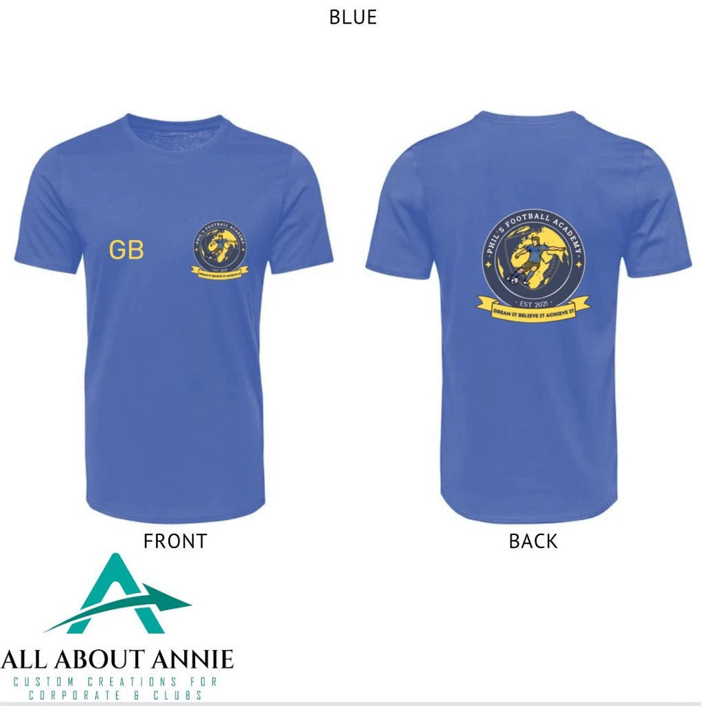 Kids Sports T-Shirts - Blue