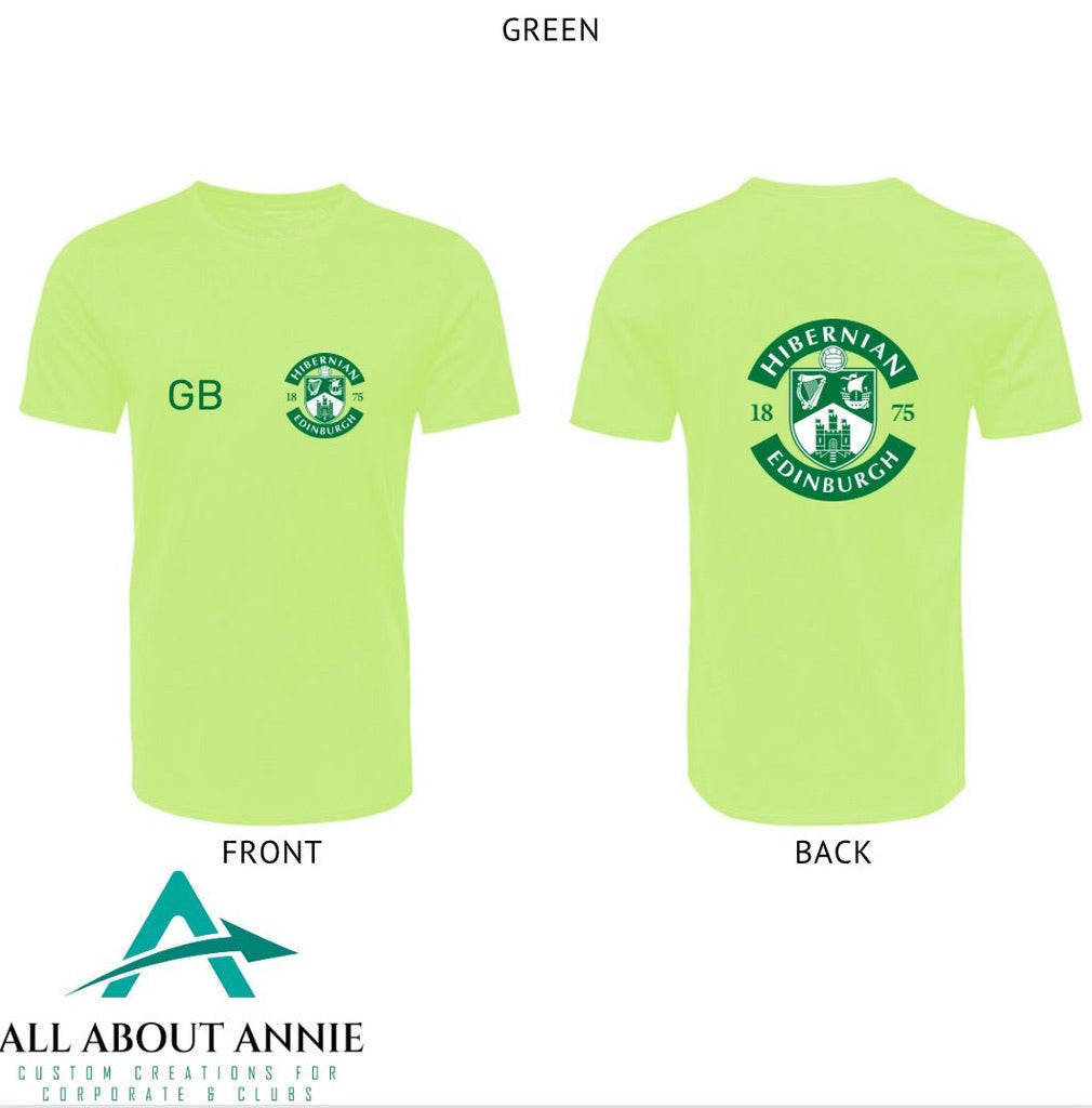 Kids Sports T-Shirts - Green