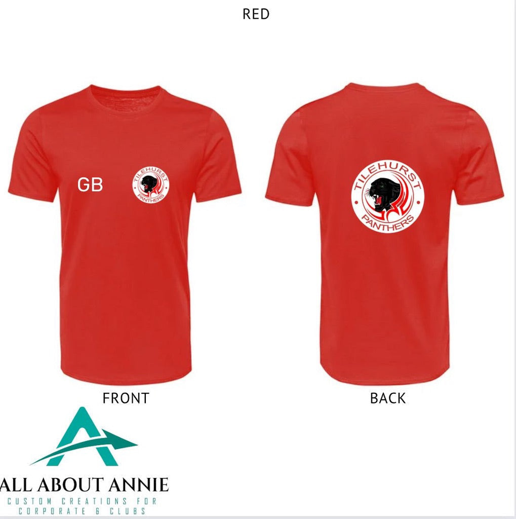 Kids Sports T-Shirts - Red