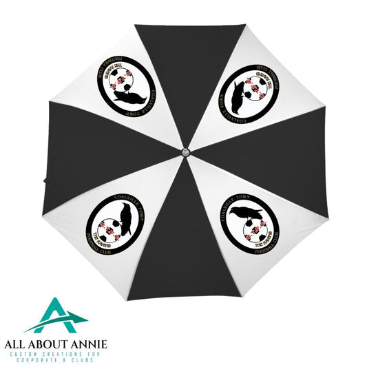 Sports Golf Umbrella - Black & White