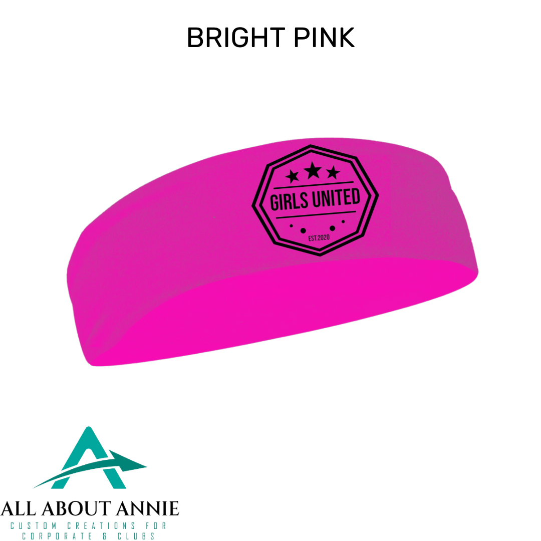 Sports Headband - Bright Pink