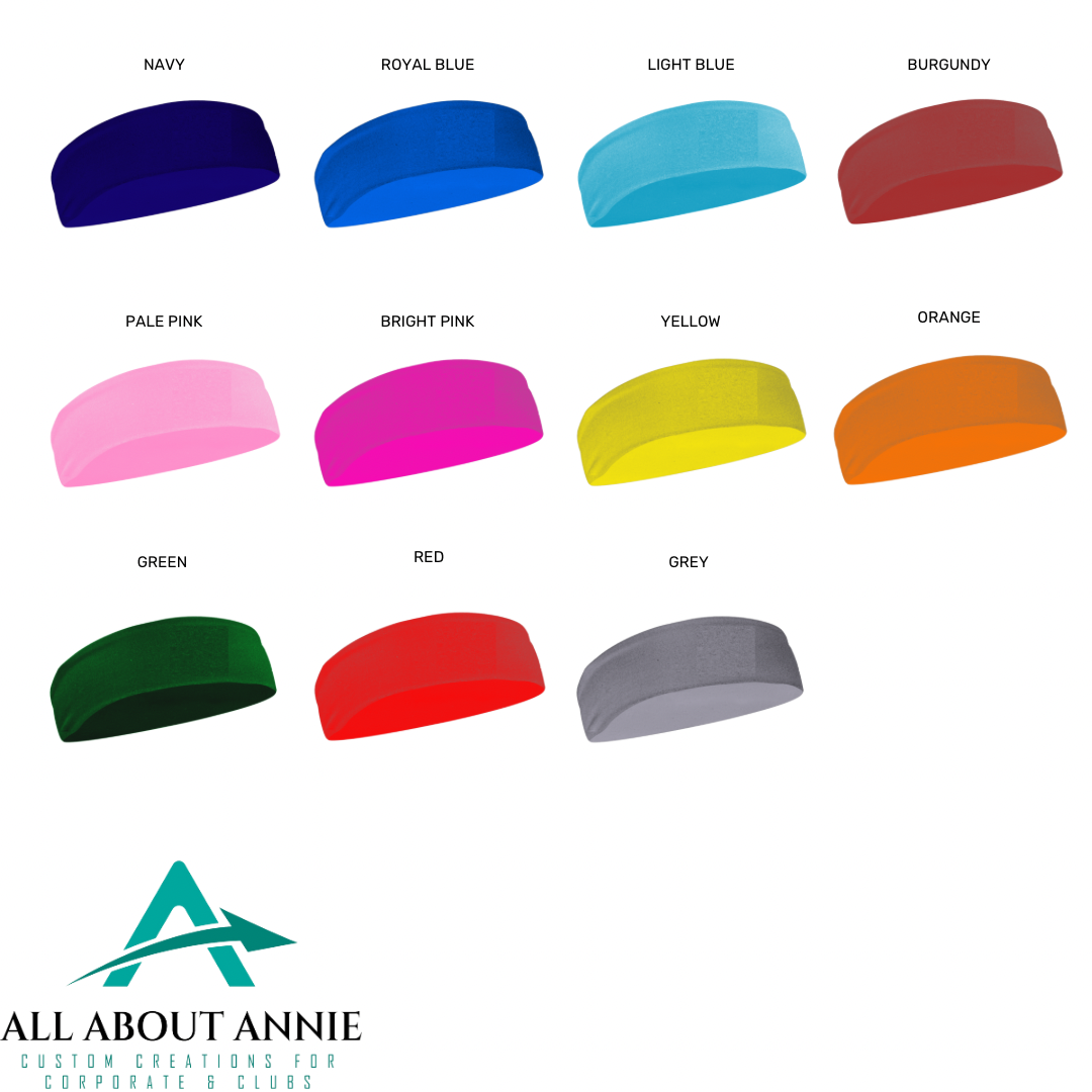 Sports Headband - Colour Options