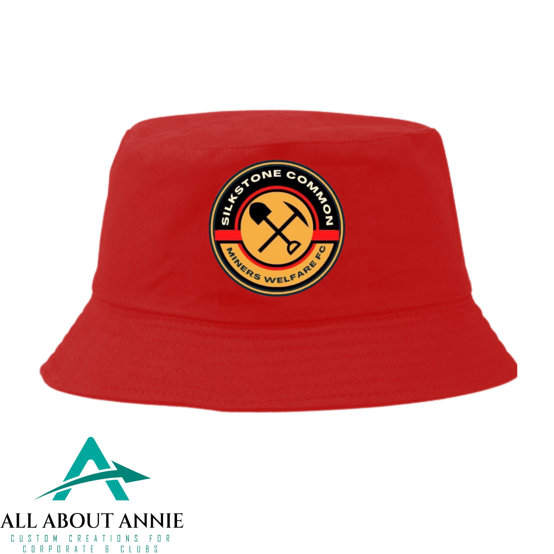 Sports Bucket Hat Red